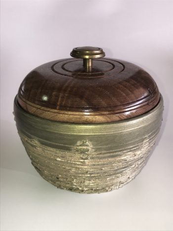 Lidded stash jar